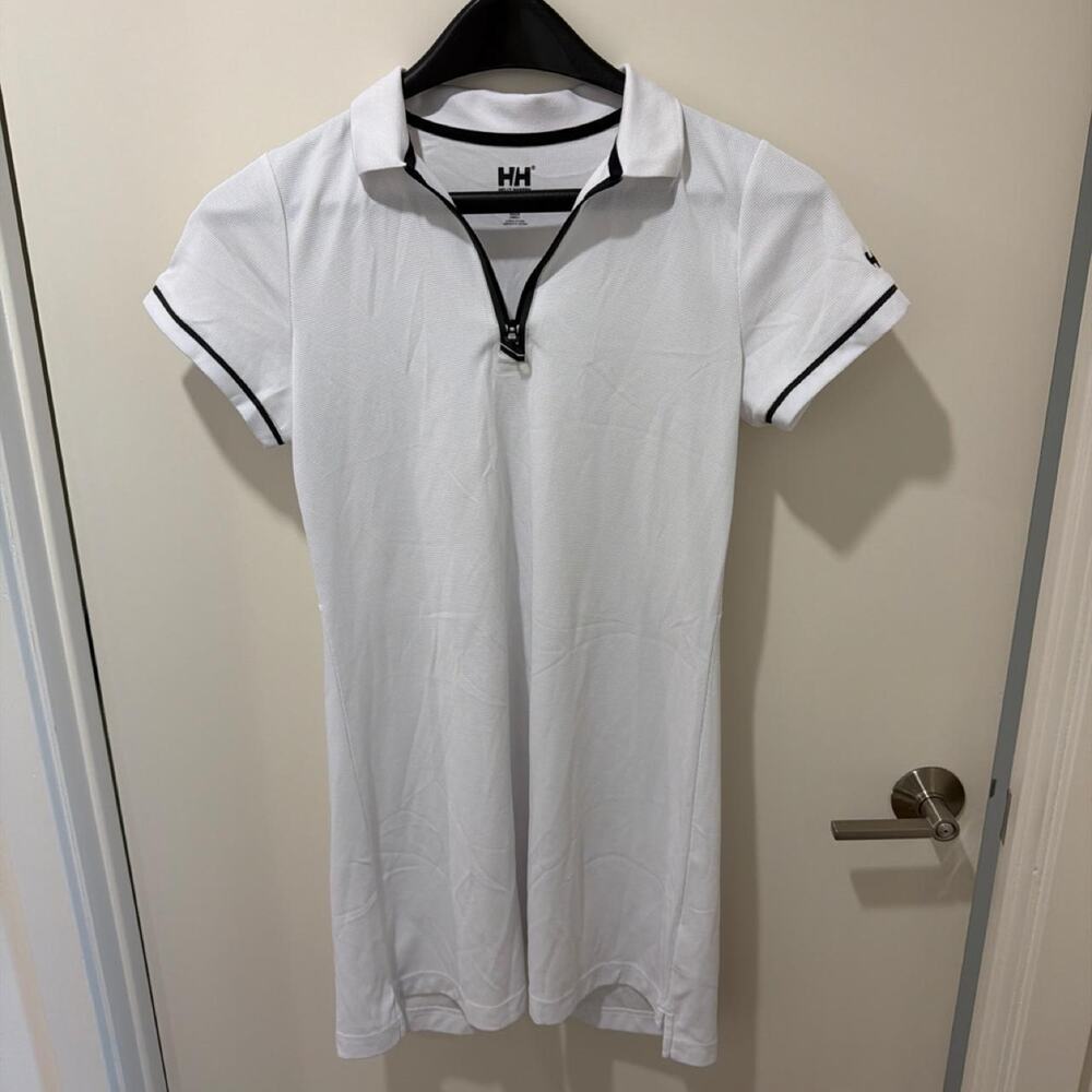 Helly hansen white polo dress